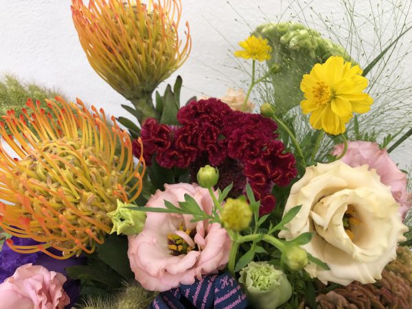 秋　フラワーアレンジメント