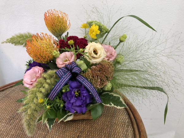 フラワーアレンジメント　サニーイエロー